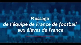 Miniature : ⚽🗣️ Message de l'équipe de France de football aux élèves de France