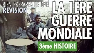 Miniature : FICHE RÉVISION 3EME HISTOIRE - LA 1ERE GUERRE MONDIALE ET SES CONSEQUENCES