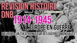 Miniature : FICHE RÉVISION HISTOIRE - DNB - 1914-1945 - 1ERE PARTIE