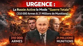 Miniature : URGENCE : La Russie Active le Mode "Guerre Totale" (310 000 Armes & 21 Millions de Munitions)