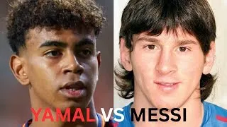Miniature : Messi ou Lamine Yamal à 16 ans ? Le comparatif choquant ! 😱