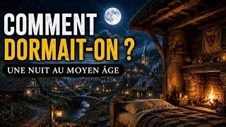 Miniature : Histoire pour dormir Comment les gens dormaient au Moyen Âge ? | Une nuit paisible dans un village…