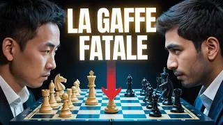 Miniature : Comment une erreur a coûté le titre mondial d'échecs en 2024!