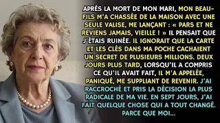 Miniature : Mon mari est mort et mon beau fils m’a mise à la porte… sept jours plus tard, tout a changé