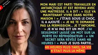 Miniature : Mon mari est revenu de l’Antarctique avec une amante : « Elle vivra chez nous ! » Alors moi…
