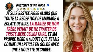 Miniature : Je suis resté figé alors que la noce riait. La mariée de mon frère venait juste de...