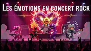 Miniature : 🎵🤘 Concert des 5 Émotions en MODE ROCK ! Chanson Énergique pour Enfants avec du Caractère ⚡#chanson
