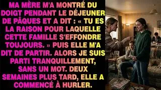Miniature : “Tu détruis cette famille” — ma mère me l’a dit en me montrant du doigt