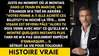 Miniature : Est-Ce Que Votre FEMME A Acheté Ces Billets? N'Y Va Pas Avec Ce Train, Quelqu'Un M'A Soudainement