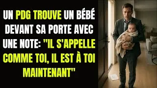 Miniature : UN PDG TROUVE UN BÉBÉ DEVANT SA PORTE AVEC UNE NOTE: IL S'APPELLE COMME TOI, IL EST À TOI MAINTENANT