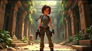 Miniature : Les Aventures de Lara Croft | Pyramides et Tombeaux maudits | 2 Histoires pour Enfants