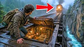 Miniature : Le garçon errant ouvrit une trappe sous le pont ferroviaire — puis vit le phare dans le brouillard.