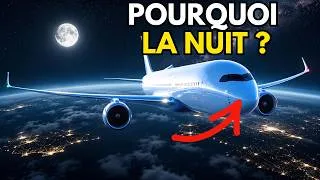 Miniature : Pourquoi les avions traversent-ils l’océan Atlantique pendant la nuit ?