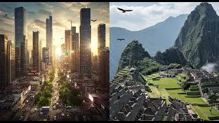 Miniature : Machu Picchu : La Cité Perdue Hier et Aujourd’hui