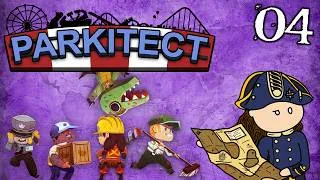 Miniature : LET'S PLAY (AVEUGLE) - Parkitect: La pitoune dans mon premier thème du parc - ÉPISODE 4