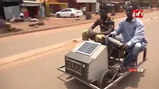 Miniature : Burkina Faso : Voiture Électrique fabriquée par un Jeune de 17 ans