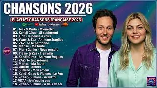 Miniature : 🇫🇷 Chansons Française 2026 Nouveauté ⚡ Chanson Française du Moment 2026: Louane, Vianney,...