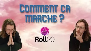 Miniature : Roll20 : Présentation des bases