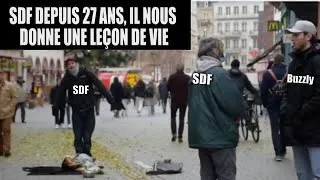 Miniature : Buzzly de Facebook donne 100€ à un SDF qui est déjà 27 ans dehors regardez la suite