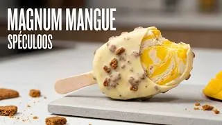 Miniature : Esquimau mangue speculoos maison | Recette complète