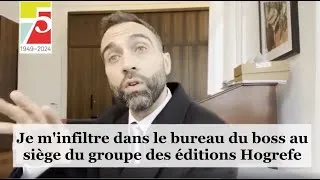 Miniature : Je m'infiltre dans le bureau du Boss au siège des éditions Hogrefe