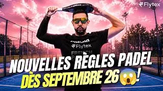 Miniature : PADEL : LES NOUVELLES RÈGLES À PARTIR DU 1ᵉʳ SEPTEMBRE (Spoiler : ce n'est toujours pas suffisant)