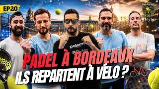 Miniature : PADEL À BORDEAUX, ILS REPARTENT À VÉLO (Spoiler : je suis beaucoup trop fort ...)