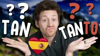 Miniature : TAN ou TANTO : quelle différence en espagnol ? 🇪🇸🤔 [DUDAS]