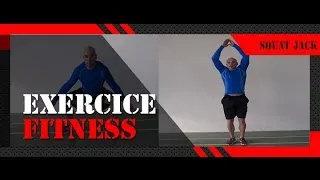 Miniature : Exercice fitness : Squat jack