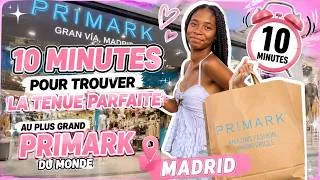 Miniature : J’AI 10 MINUTES POUR TROUVER UNE TENUE AU PLUS GRAND PRIMARK DE MADRID ! 😱🛍️