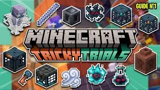 Miniature : GUIDE : TOUT SAVOIR SUR LES TRIALS CHAMBER - LA NOUVELLE STRUCTURE DE LA 1.21 - MINECRAFT