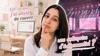 Miniature : Est ce que j'ai envie de rouvrir une entreprise d'événements ? 📽️​ QTS PRO