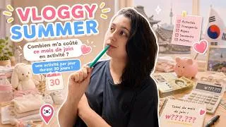 Miniature : VLOGGY SUMMER DAY30-END💰​Combien m'a coûté ce mois de Juin?!
