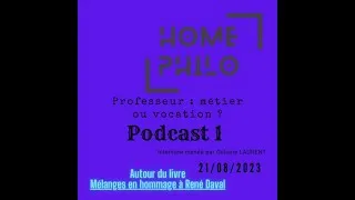 Miniature : Podcast 1 _  Professeur :  métier ou vocation ?