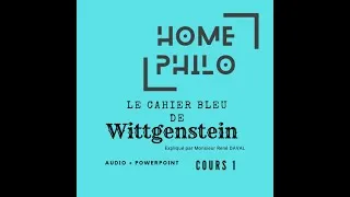 Miniature : Cours 1 sur Wittgenstein René DAVAL
