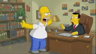 Miniature : Homer se fait ban de Tiktok (Mini episode)