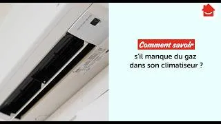 Miniature : Comment savoir s'il manque du gaz dans son climatiseur ? #astucesmaison