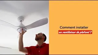 Miniature : Comment installer un ventilateur au plafond ? #bricolage