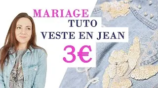 Miniature : Mariage - Customiser une veste en jean 3€ + processus créateur