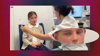 Miniature : Dépistage chez l'enfant - Test de la lumière (reflets)