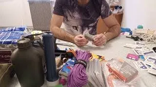 Miniature : Présentation de mon sac d'évacuation d'urgence