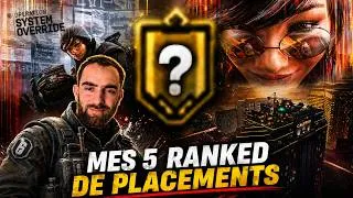 Miniature : ON FAIT LES 5 RANKED DE PLACEMENT  !! R6S NEW SEASON !!