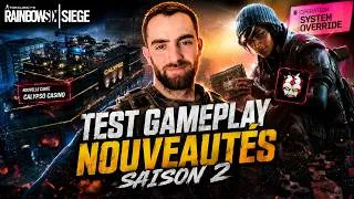 Miniature : TEST GAMEPLAY - NOUVEAUTÉS SAISON 2 R6S !!!
