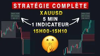 Miniature : MA STRATÉGIE 5MIN XAUUSD SIMPLE ET EFFICACE ! (1 INDICATEUR)