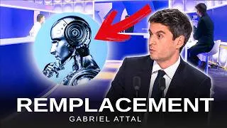 Miniature : Le risque d'être remplacé : les plans de Gabriel Attal sur l'IA