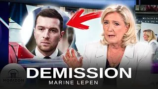 Miniature : Marine sort du silence sur Bardella en coup de gueule
