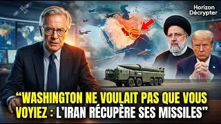 Miniature : Washington ne voulait pas que vous voyiez : l'Iran récupère ses missiles