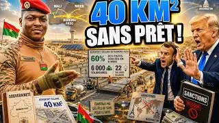 Miniature : Ibrahim Traoré choque l’Europe: aéroport de 40 km² sans prêt étranger