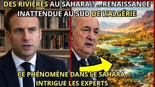 Miniature : Sahara Algérien : +30 Vallées Se Réveillent et Des Lacs Surgissent Dans le Désert 🌊