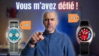 Miniature : Défi Horloger : Des Montres ENCORE Moins chères d'aussi Bonne Qualité !